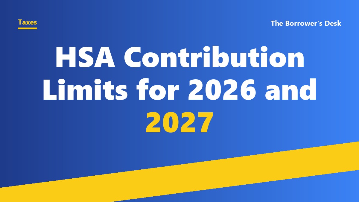 HSA Contribution Limits for 2026 and 2027