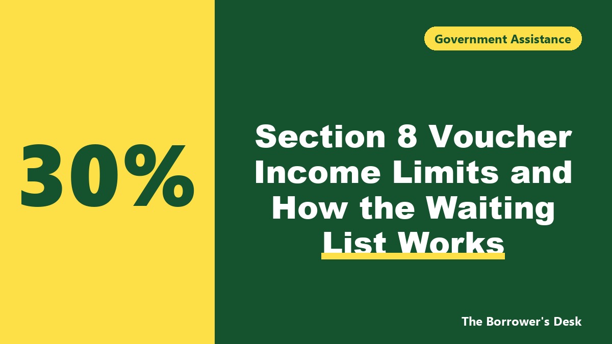 Cover image for Section 8 Housing Choice Voucher income limits and how the waiting list works